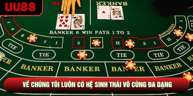 Về chúng tôi luôn có hệ sinh thái vô cùng đa dạng